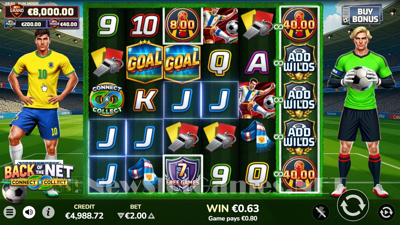Back of the Net Connect & Collect Slot Slot Image in Demo - pic. 8