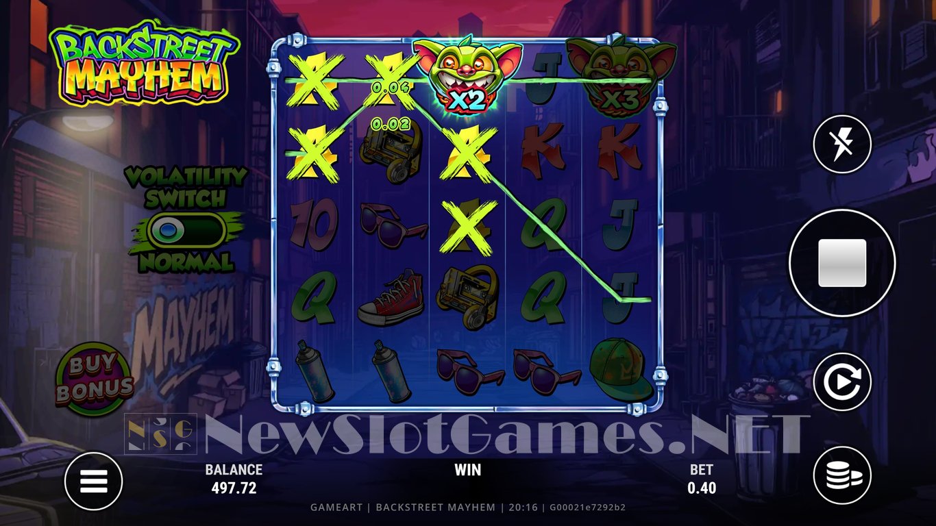 Backstreet Mayhem Slot Slot Image in Demo - pic. 4
