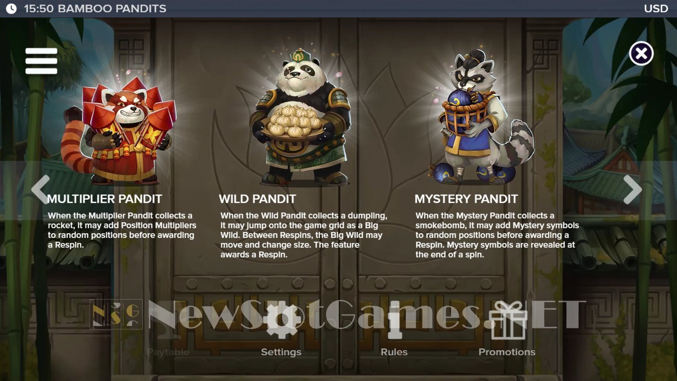 Bamboo Pandits Slot Slot Image in Demo - pic. 4