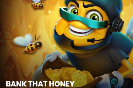 Bank That Honey Slot Logo