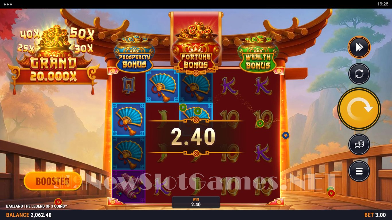 Baozang The Legend of 3 Coins Slot Slot Image in Demo - pic. 6