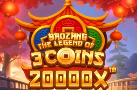 Baozang The Legend of 3 Coins Slot Logo