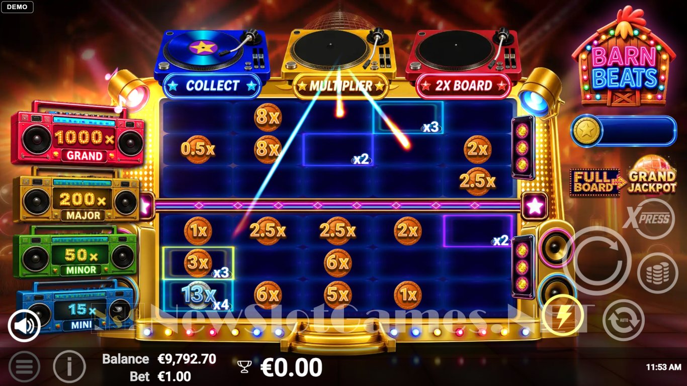 Barn Beats Slot Demo Image