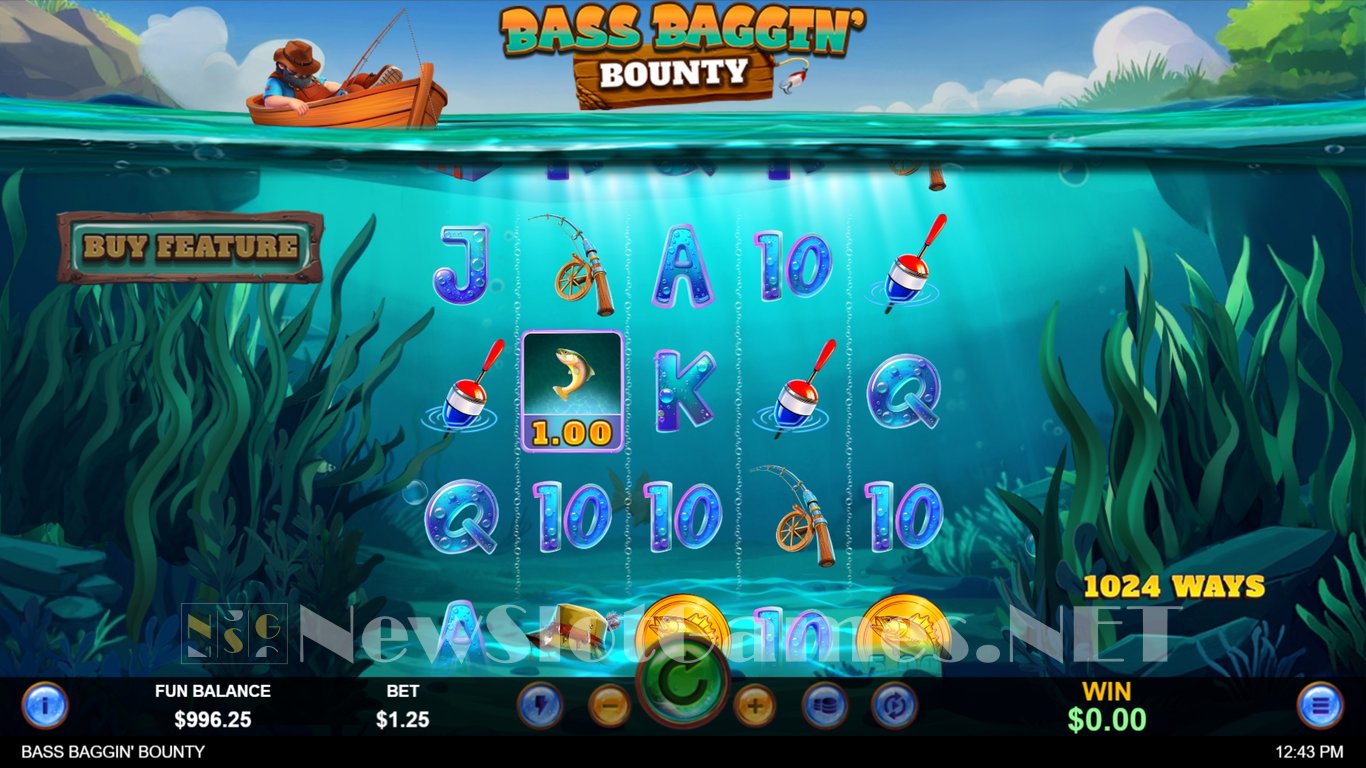 Bass Baggin Bounty Slot Slot Image in Demo - pic. 2