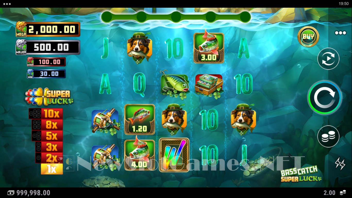Bass Catch Super Luck Slot Demo Image