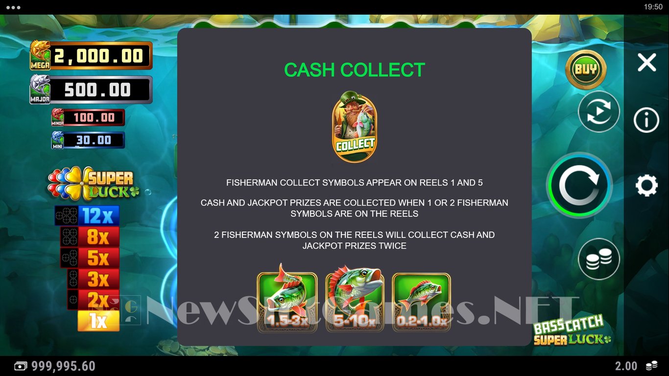 Bass Catch Super Luck Slot Slot Image in Demo - pic. 4