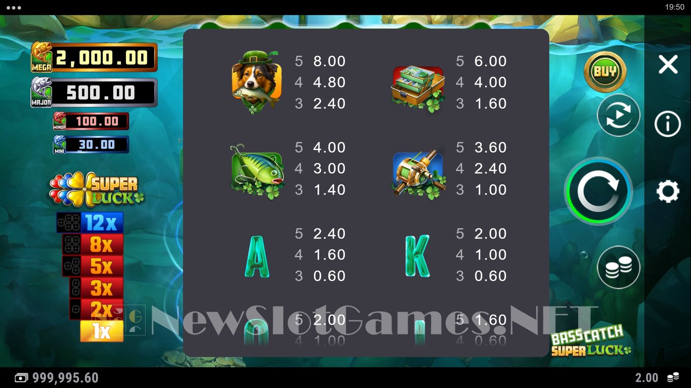 Bass Catch Super Luck Slot Slot Image in Demo - pic. 7