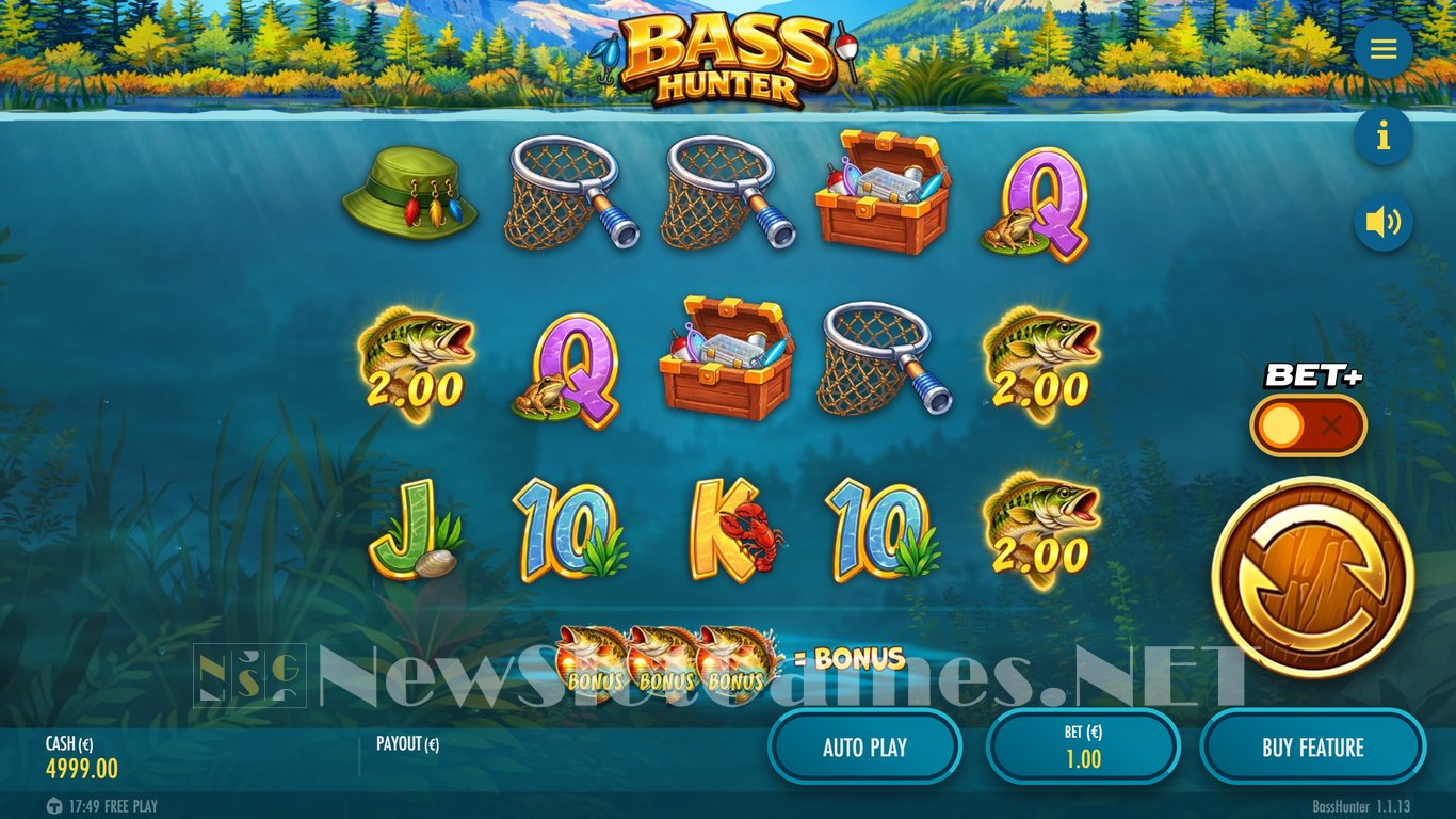 Bass Hunter Slot Demo Image