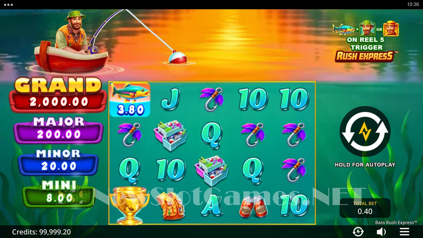 Bass Rush Express Slot Demo Image