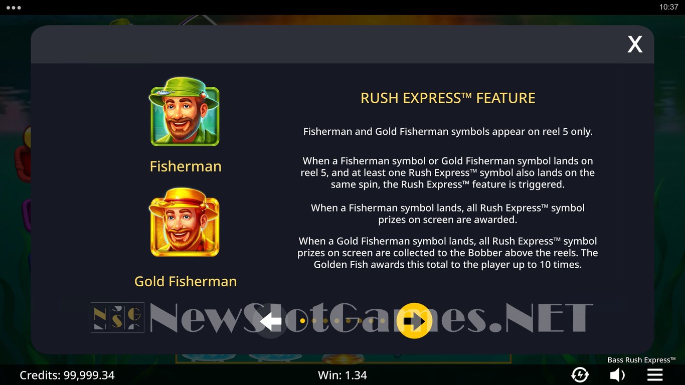 Bass Rush Express Slot Slot Image in Demo - pic. 3