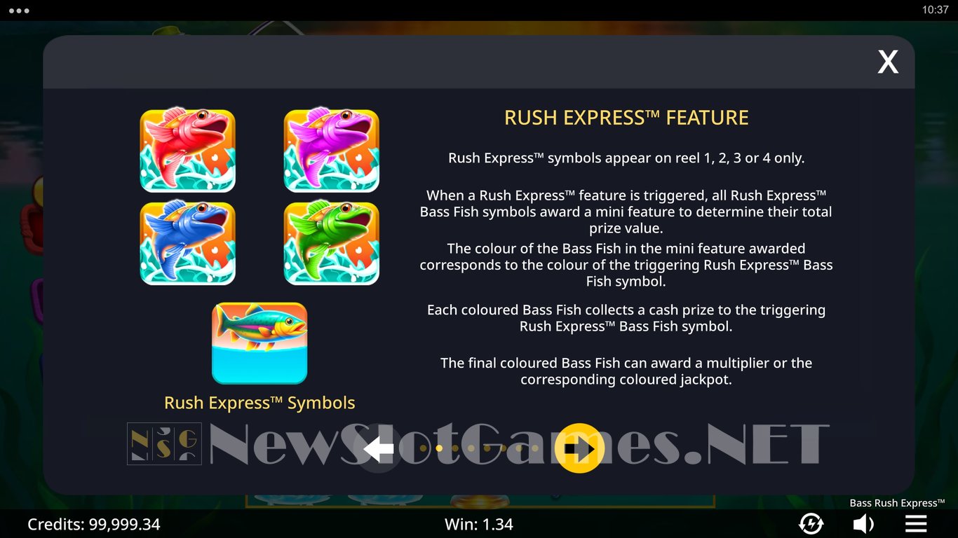 Bass Rush Express Slot Slot Image in Demo - pic. 4