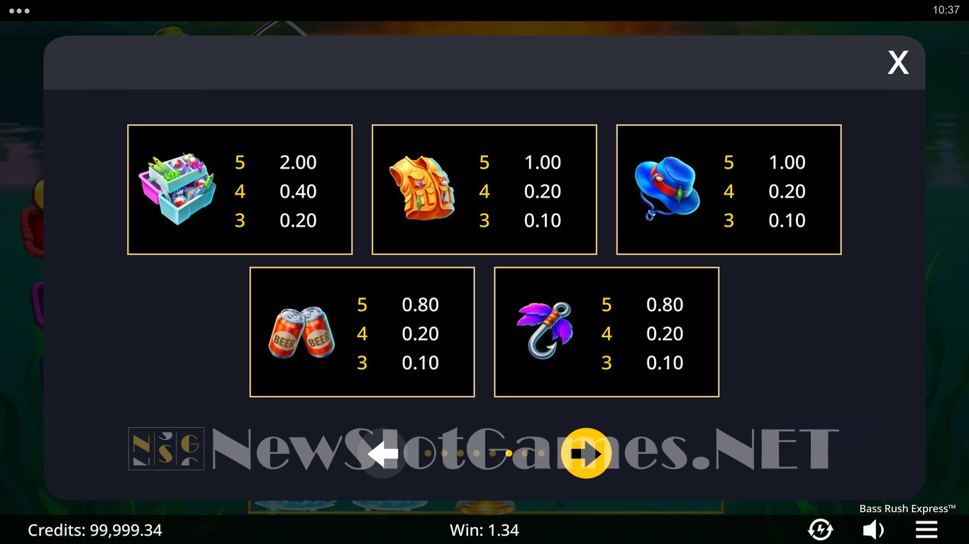 Bass Rush Express Slot Slot Image in Demo - pic. 5