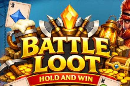 Battle Loot Hold and Win Slot Logo