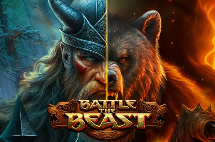 Battle The Beast Slot Logo