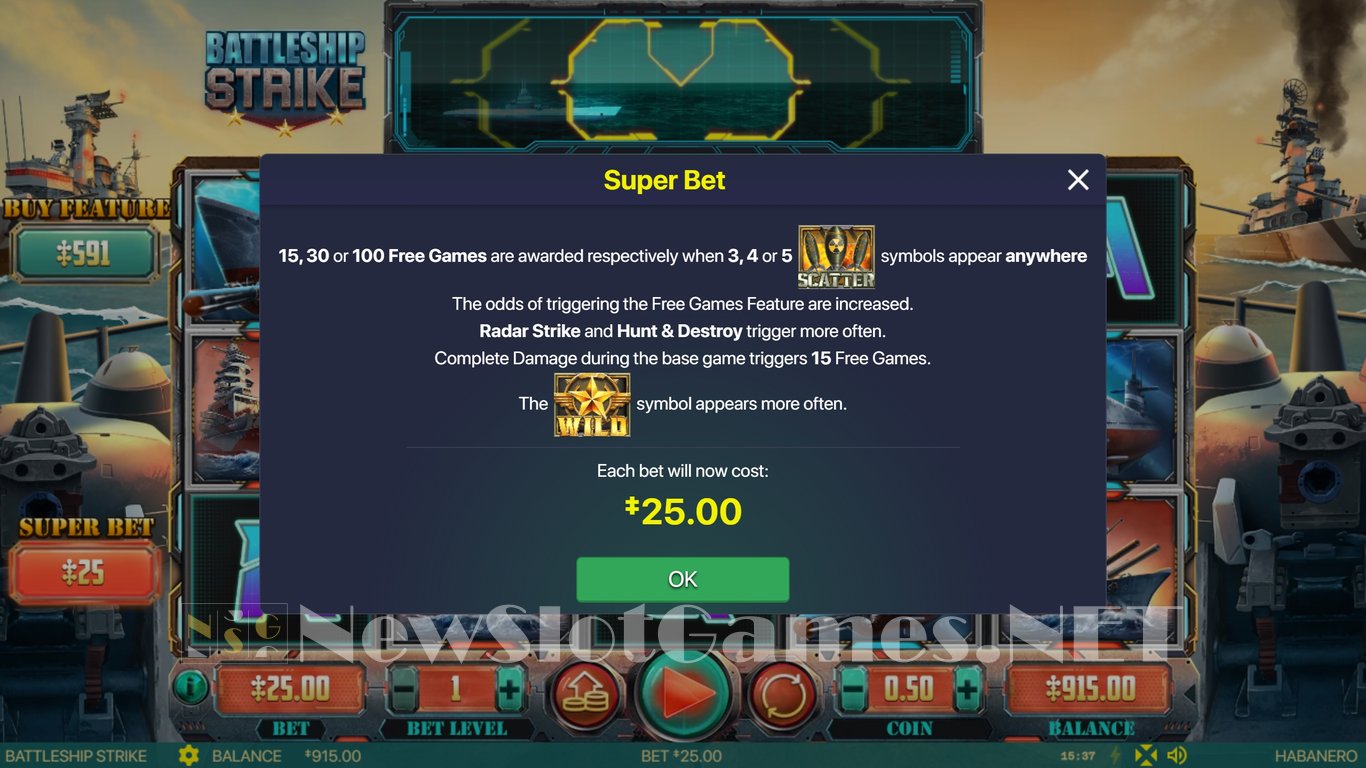 Battleship Strike Slot Slot Image in Demo - pic. 5