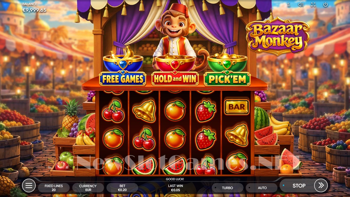 Bazaar Monkey Slot Slot Image in Demo - pic. 2