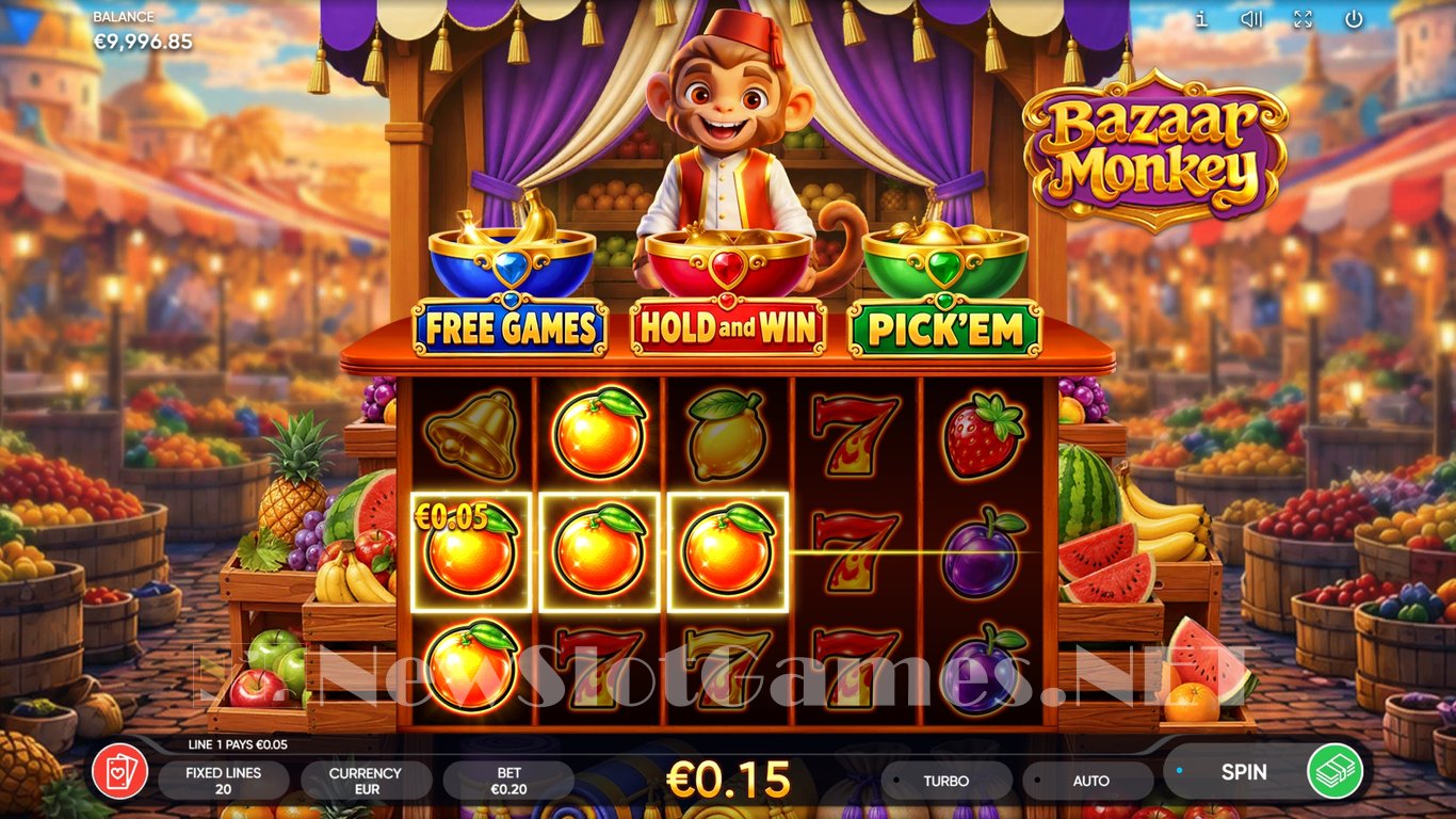 Bazaar Monkey Slot Slot Image in Demo - pic. 3