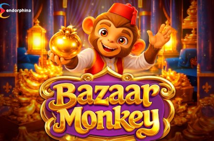 Bazaar Monkey Slot Logo