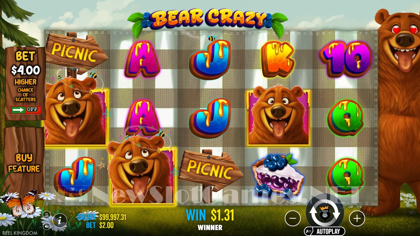 Bear Crazy Slot Slot Image in Demo - pic. 2