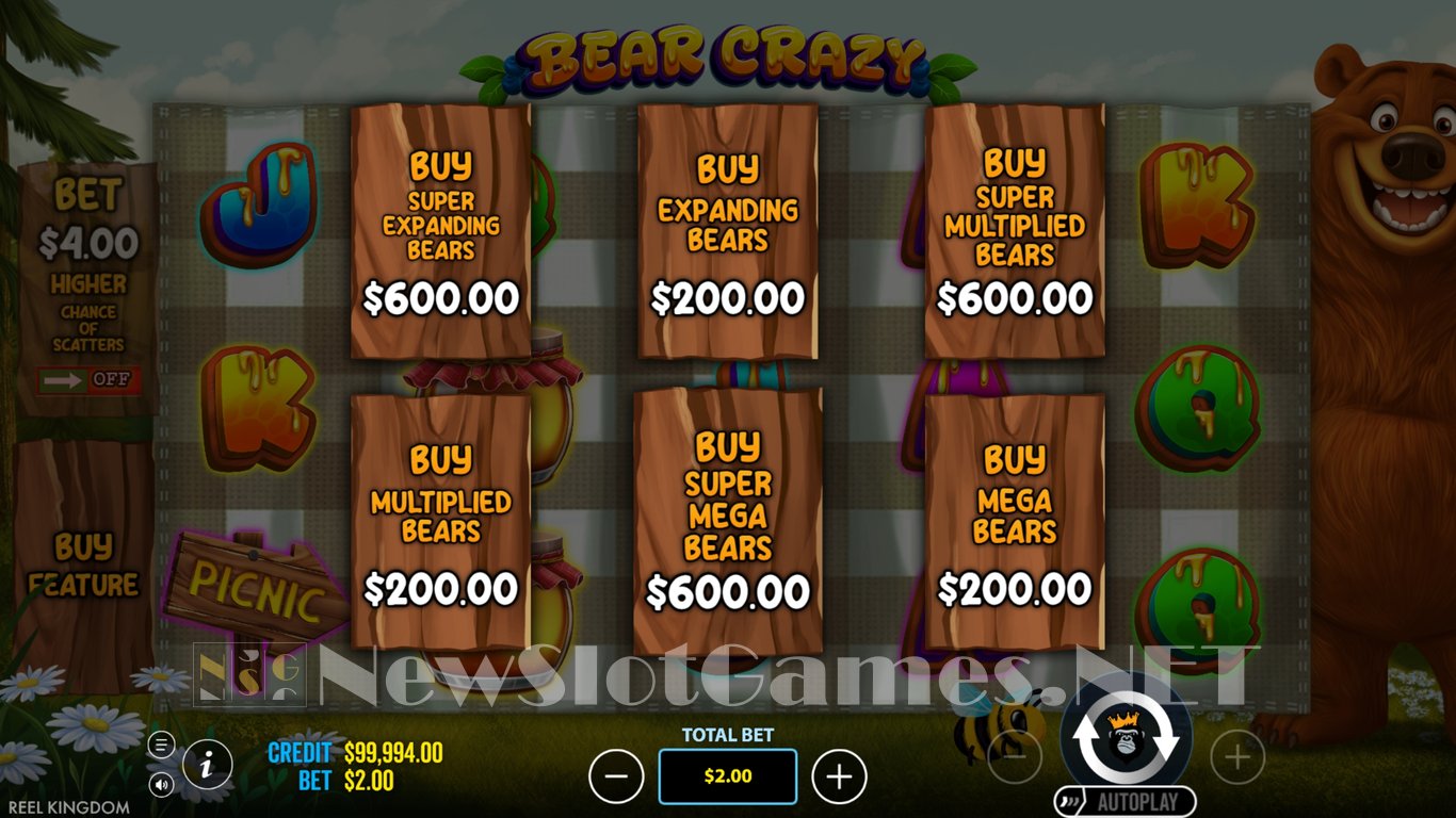 Bear Crazy Slot Slot Image in Demo - pic. 4