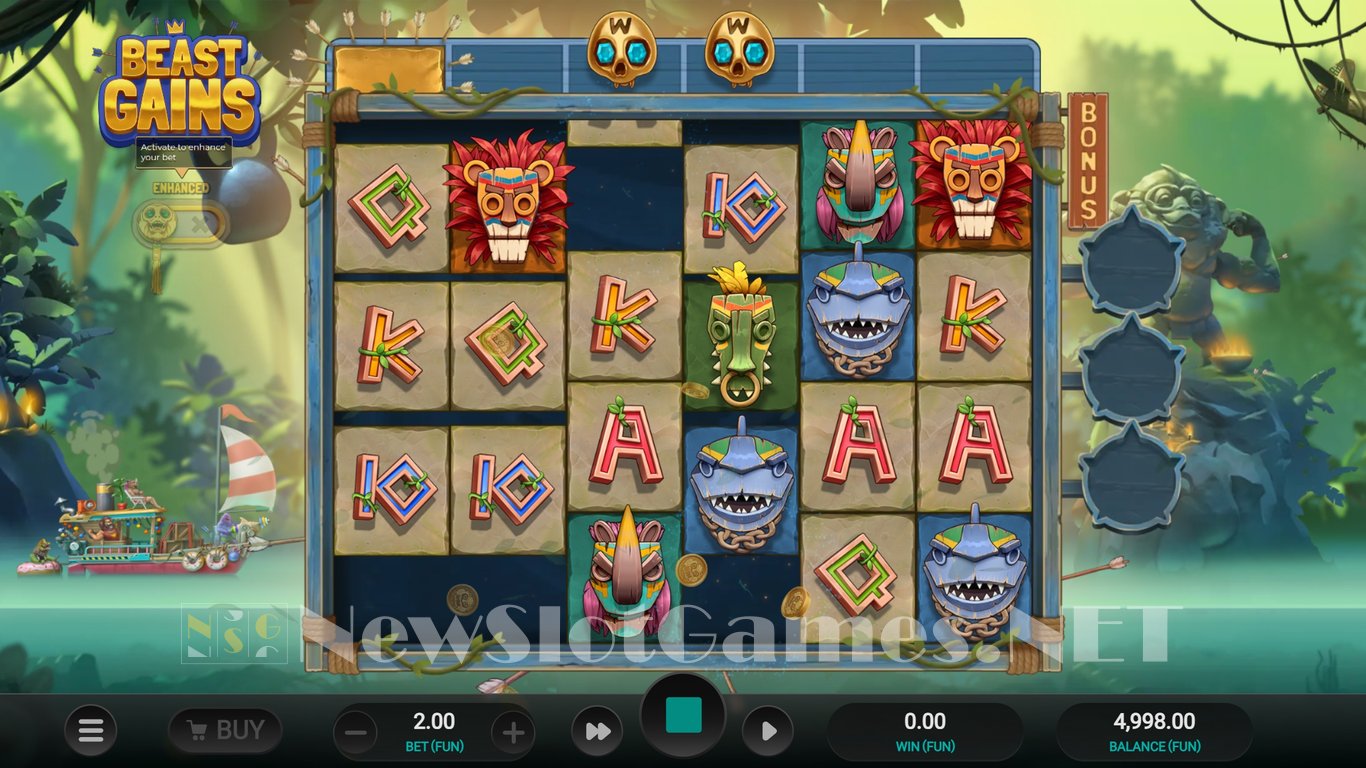 Beast Gains Slot Demo Image