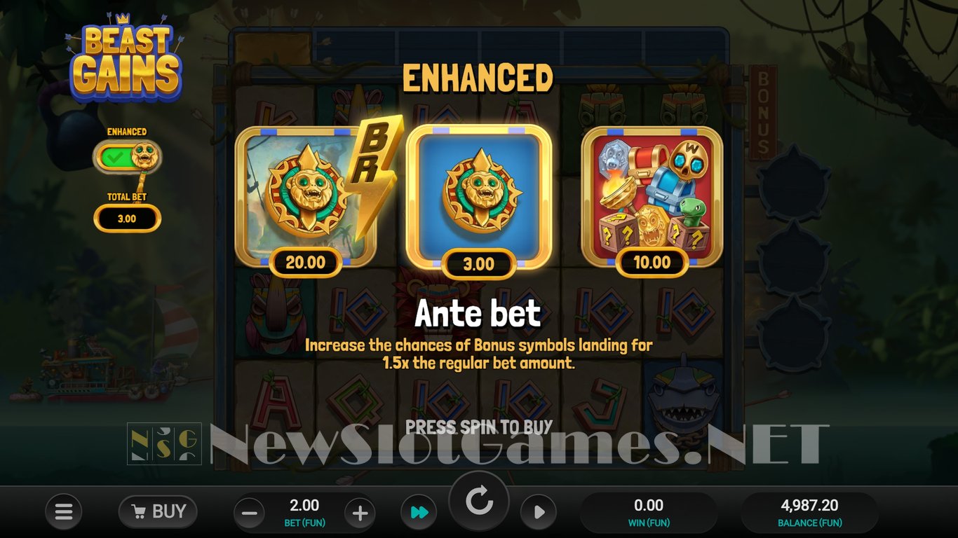 Beast Gains Slot Slot Image in Demo - pic. 3
