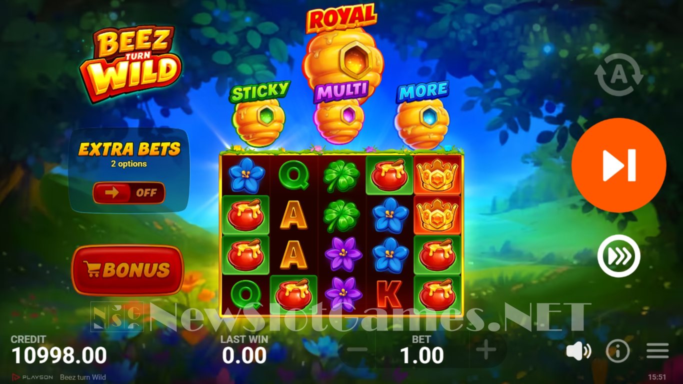 Beez Turn Wild Slot Demo Image