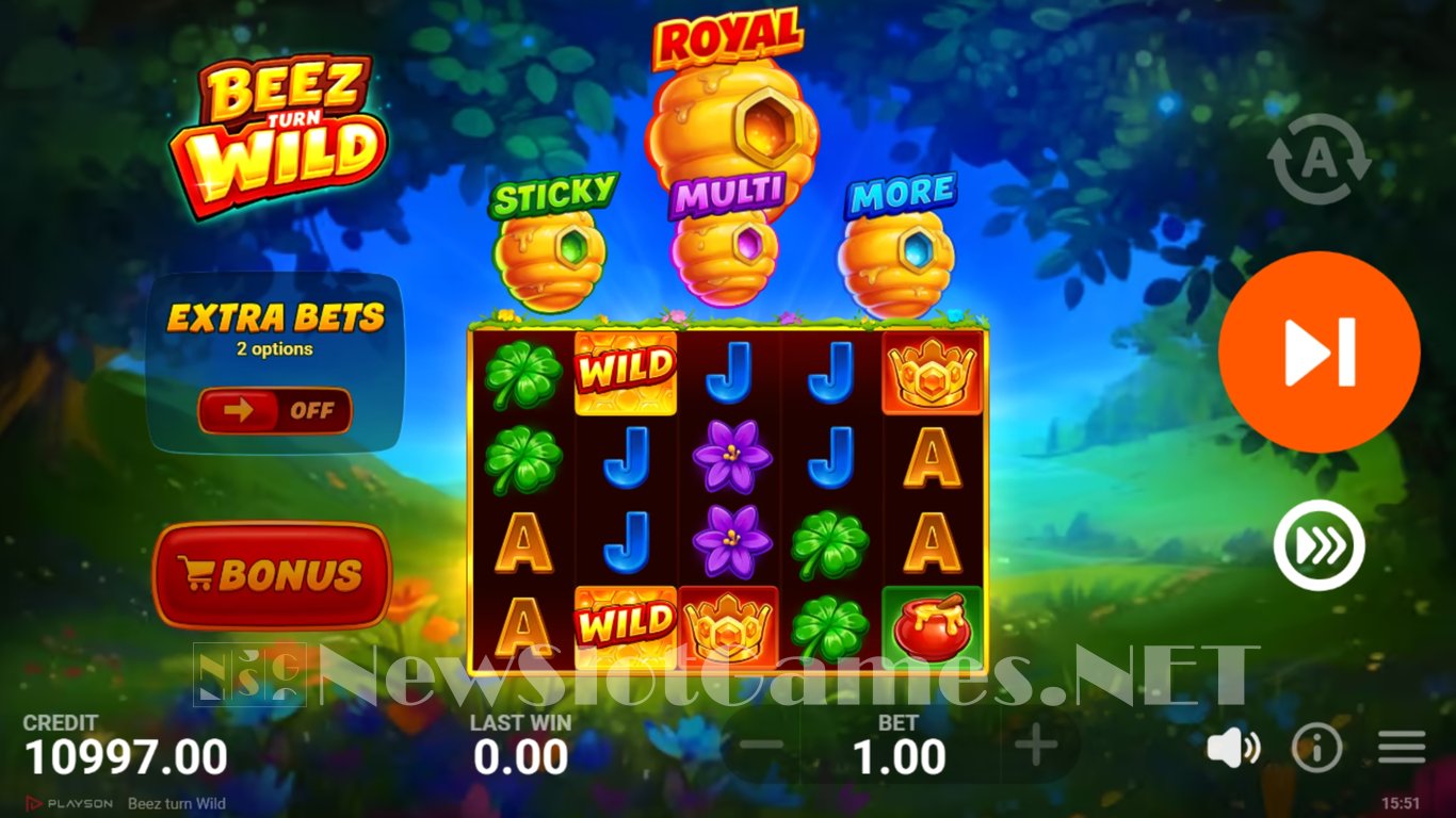 Beez Turn Wild Slot Slot Image in Demo - pic. 2