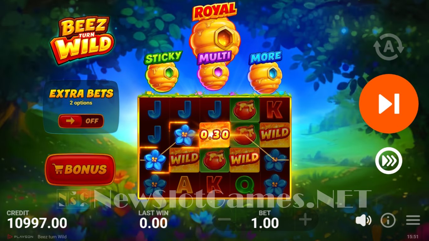 Beez Turn Wild Slot Slot Image in Demo - pic. 3