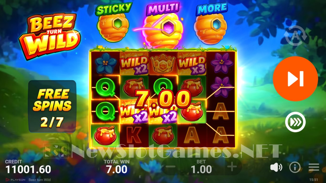 Beez Turn Wild Slot Slot Image in Demo - pic. 5
