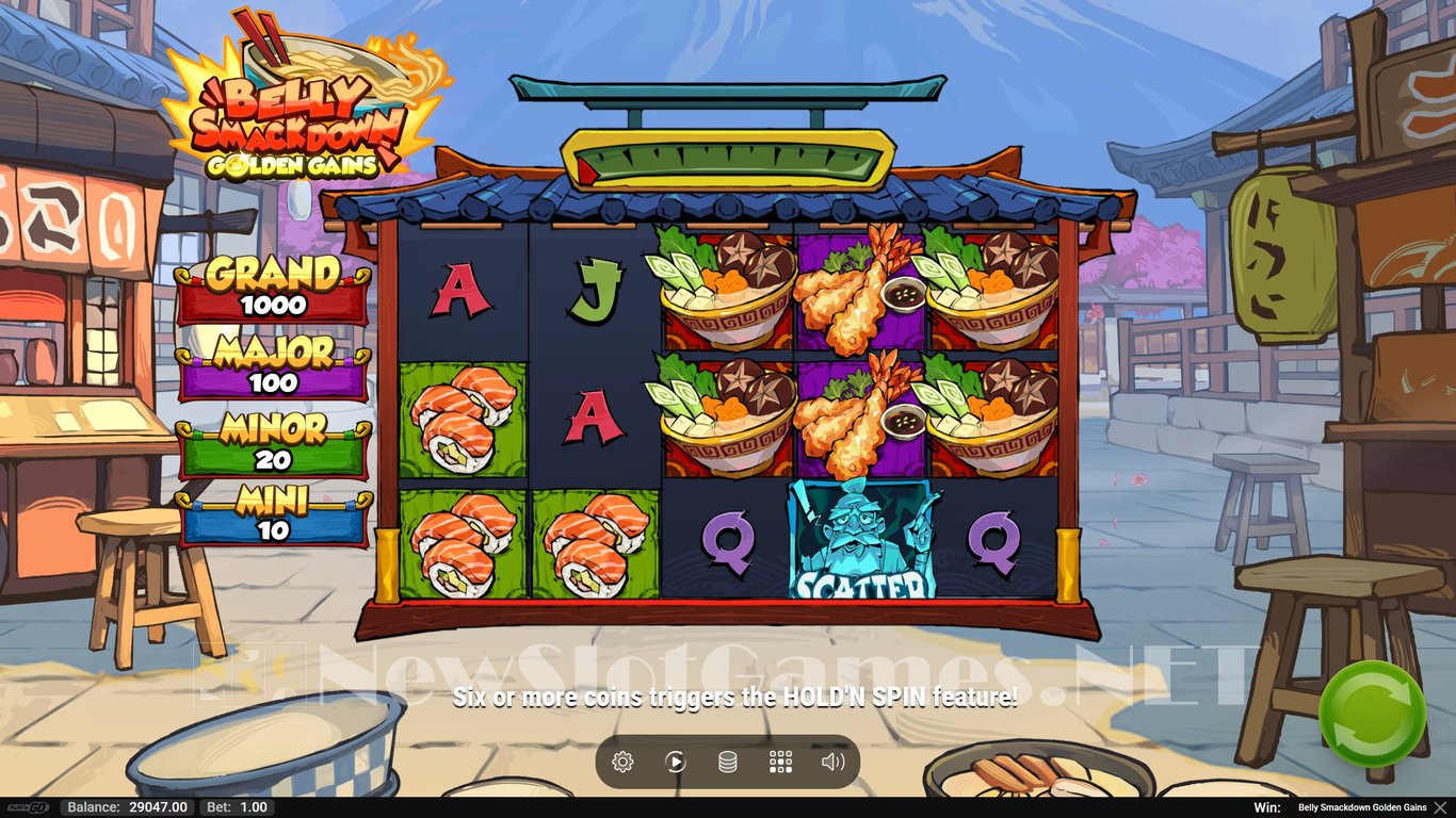 Belly Smackdown Golden Gains Slot Slot Image in Demo - pic. 2