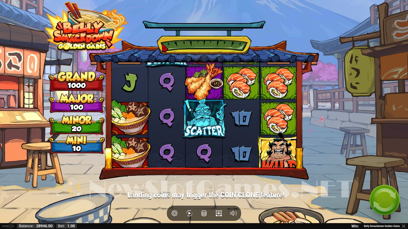 Belly Smackdown Golden Gains Slot Slot Image in Demo - pic. 3
