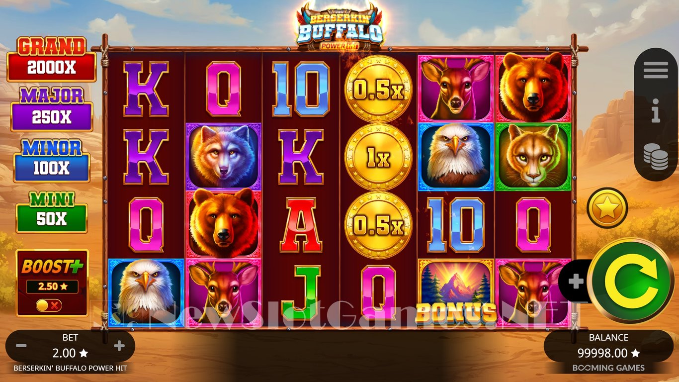 Beserkin Buffalo Slot Demo Image