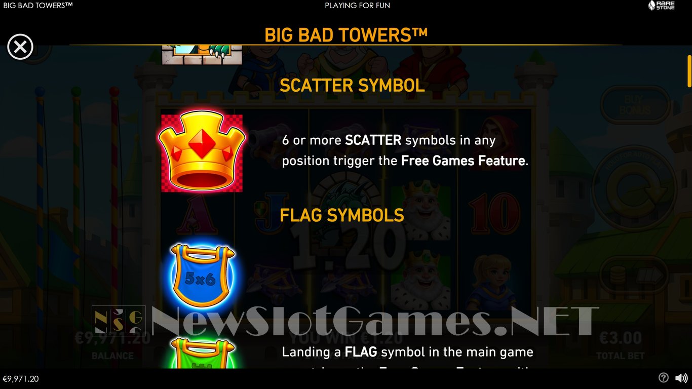 Big Bad Towers Slot Slot Image in Demo - pic. 4