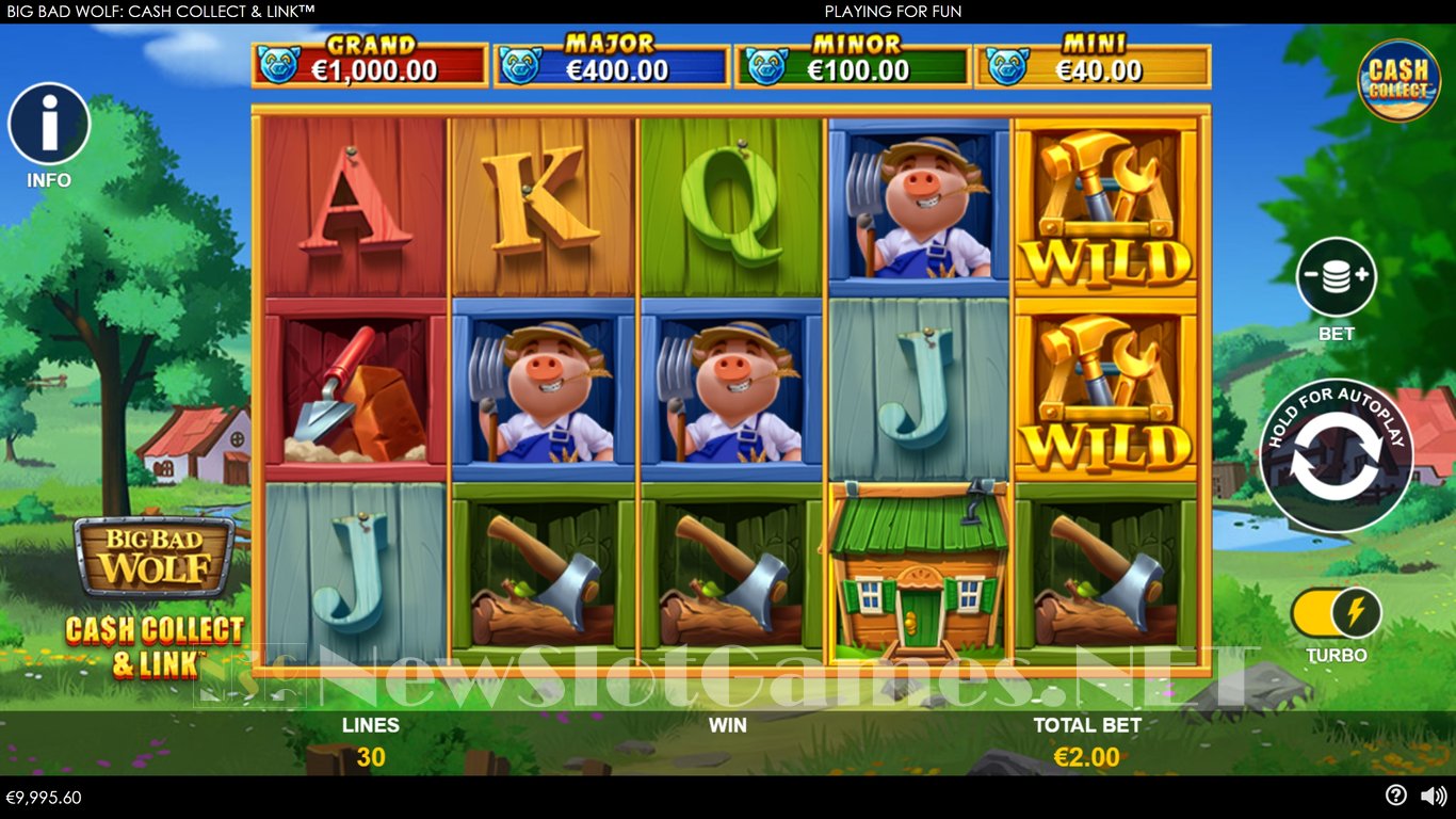 Big Bad Wolf Cash Collect & Link Slot Slot Image in Demo - pic. 2