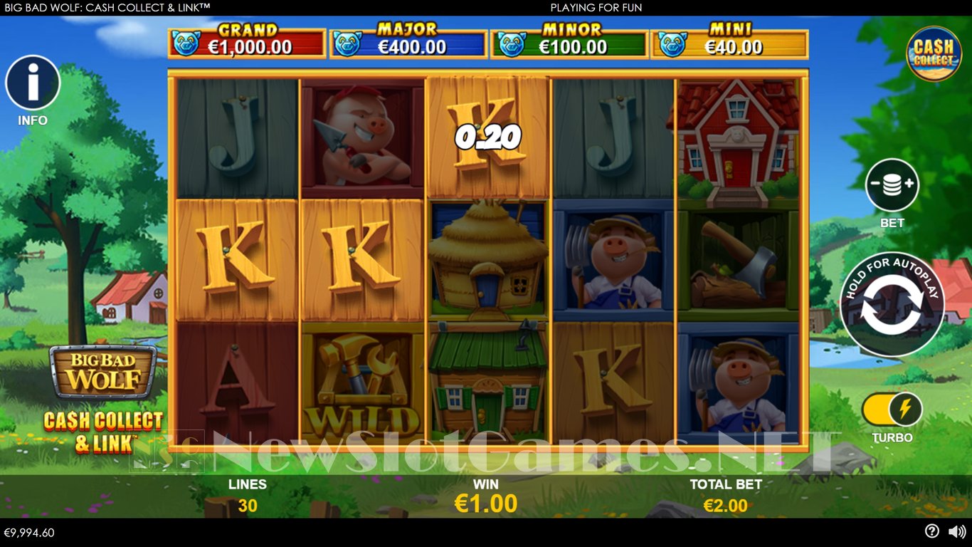 Big Bad Wolf Cash Collect & Link Slot Slot Image in Demo - pic. 3