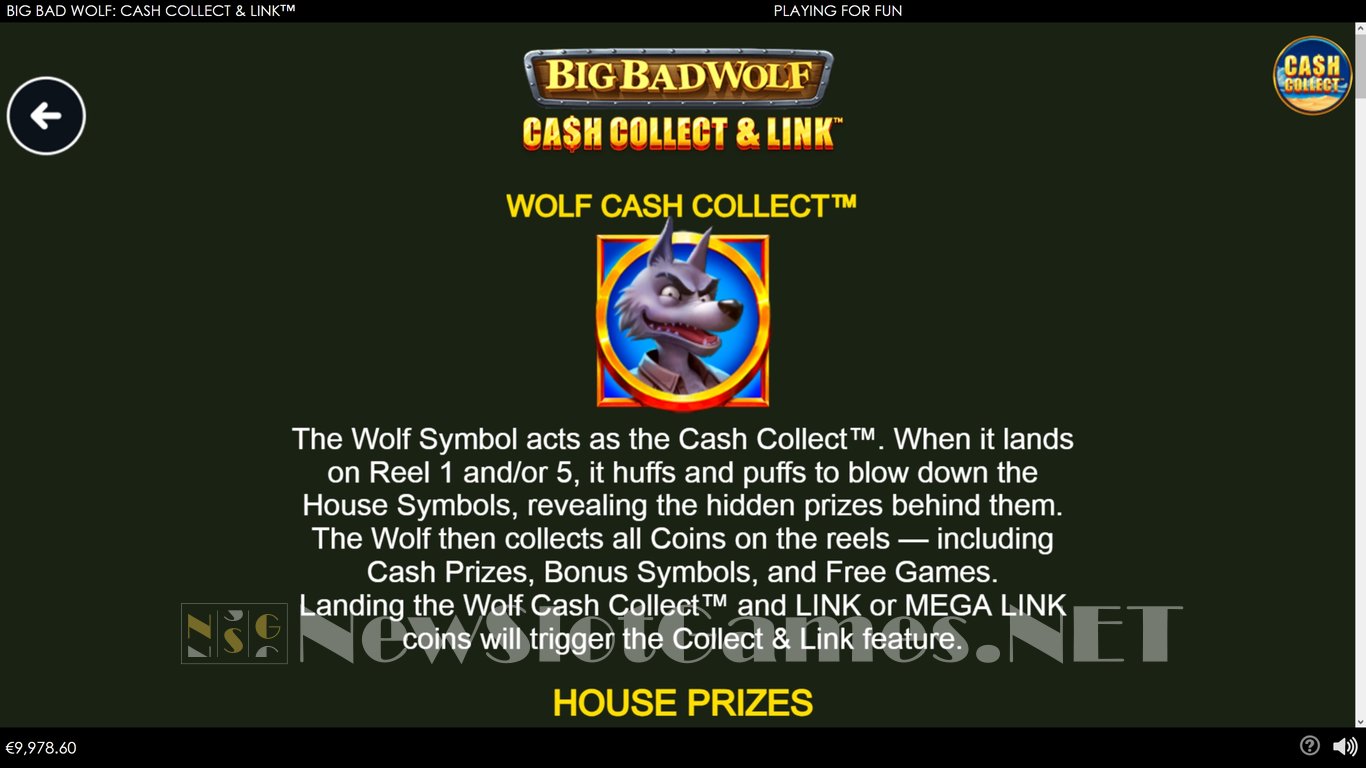 Big Bad Wolf Cash Collect & Link Slot Slot Image in Demo - pic. 4