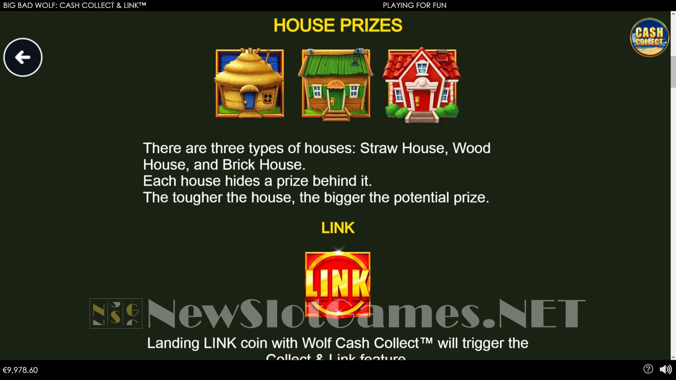 Big Bad Wolf Cash Collect & Link Slot Slot Image in Demo - pic. 5