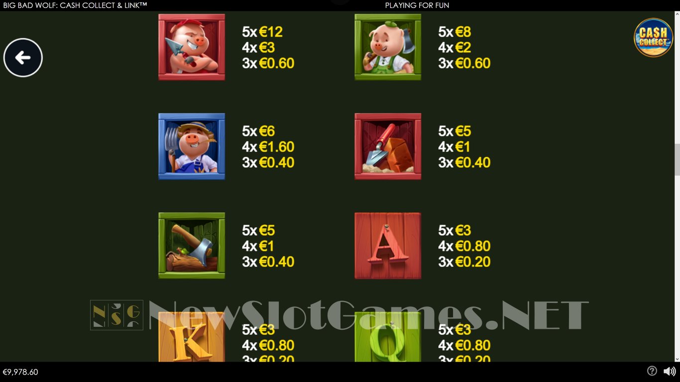 Big Bad Wolf Cash Collect & Link Slot Slot Image in Demo - pic. 6