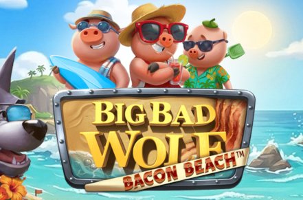 Big Bad Wolf Cash Collect & Link -Bacon Beach Slot Icon