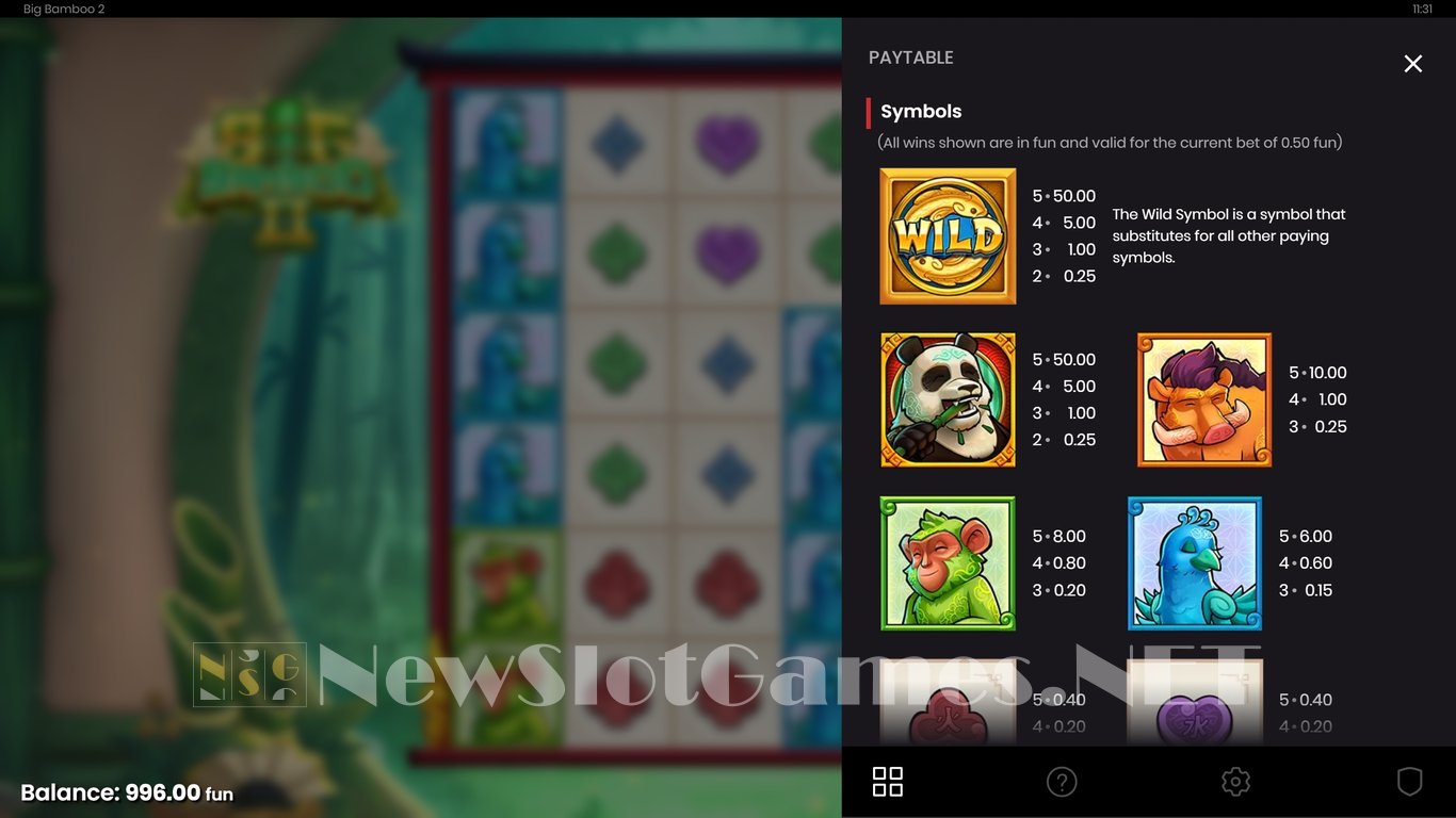 Big Bamboo 2 Slot Slot Image in Demo - pic. 7