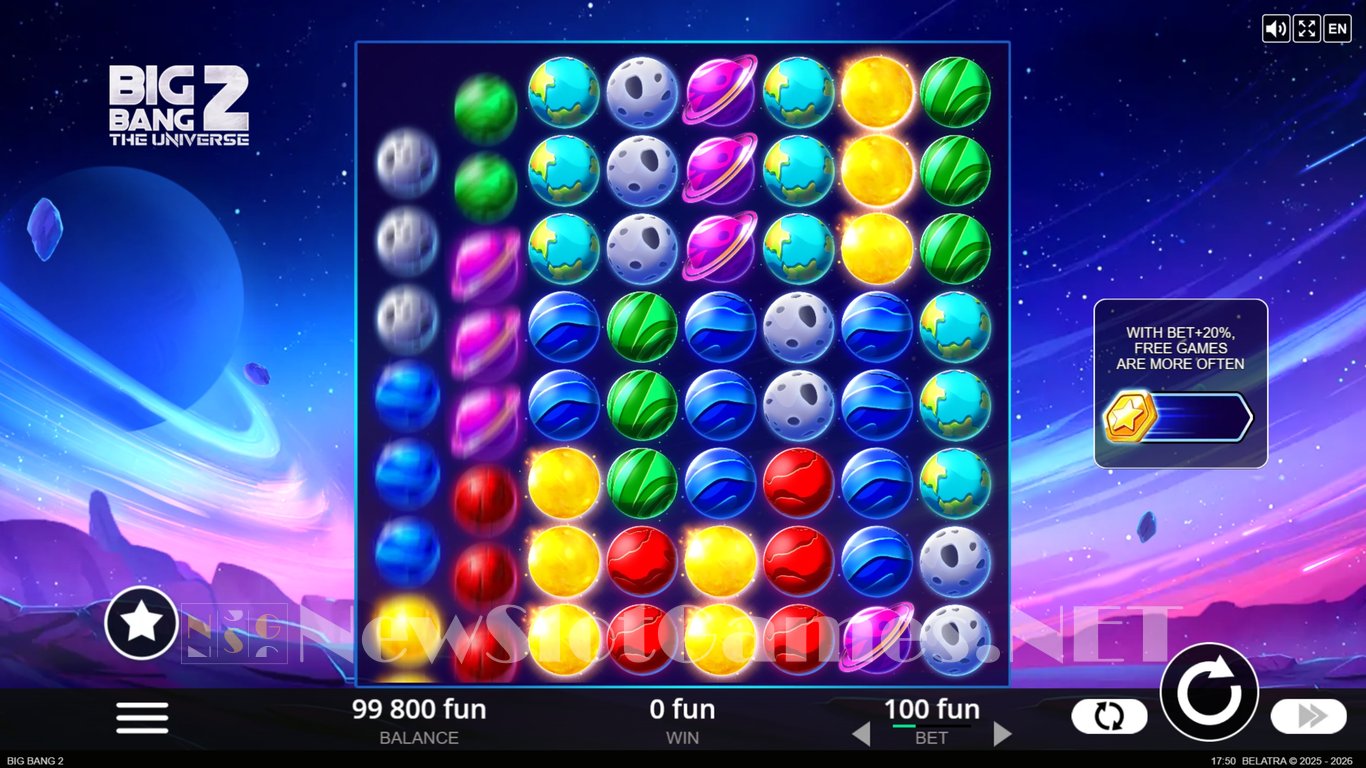 Big Bang 2 Slot Demo Image