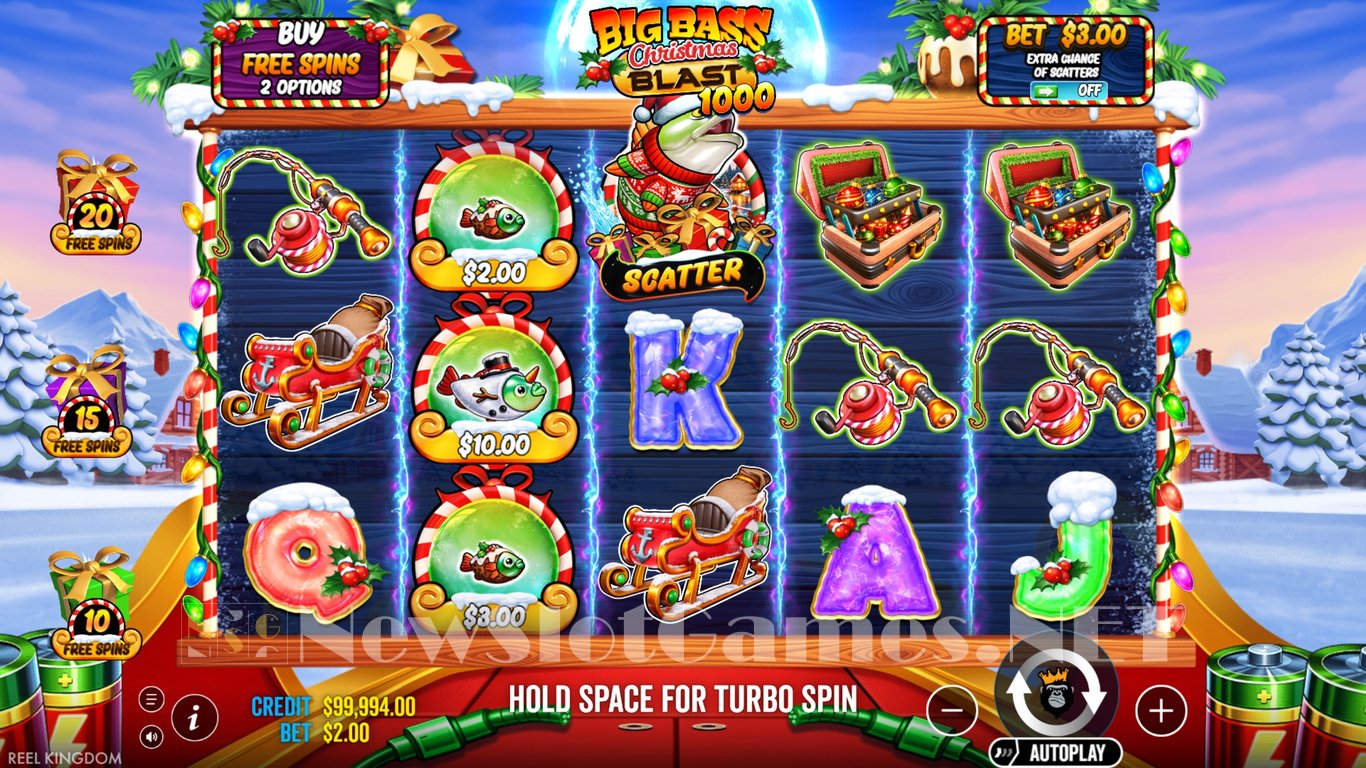 Big Bass Christmas Blast 1000 Slot Slot Image in Demo - pic. 2