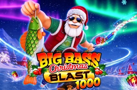 Big Bass Christmas Blast 1000 Slot Logo