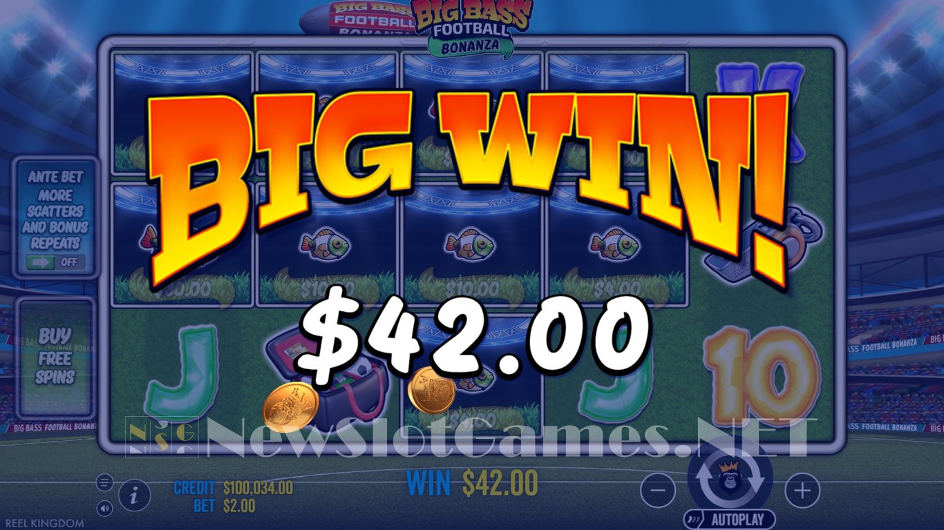 Big Bass Football Bonanza Slot Slot Image in Demo - pic. 5