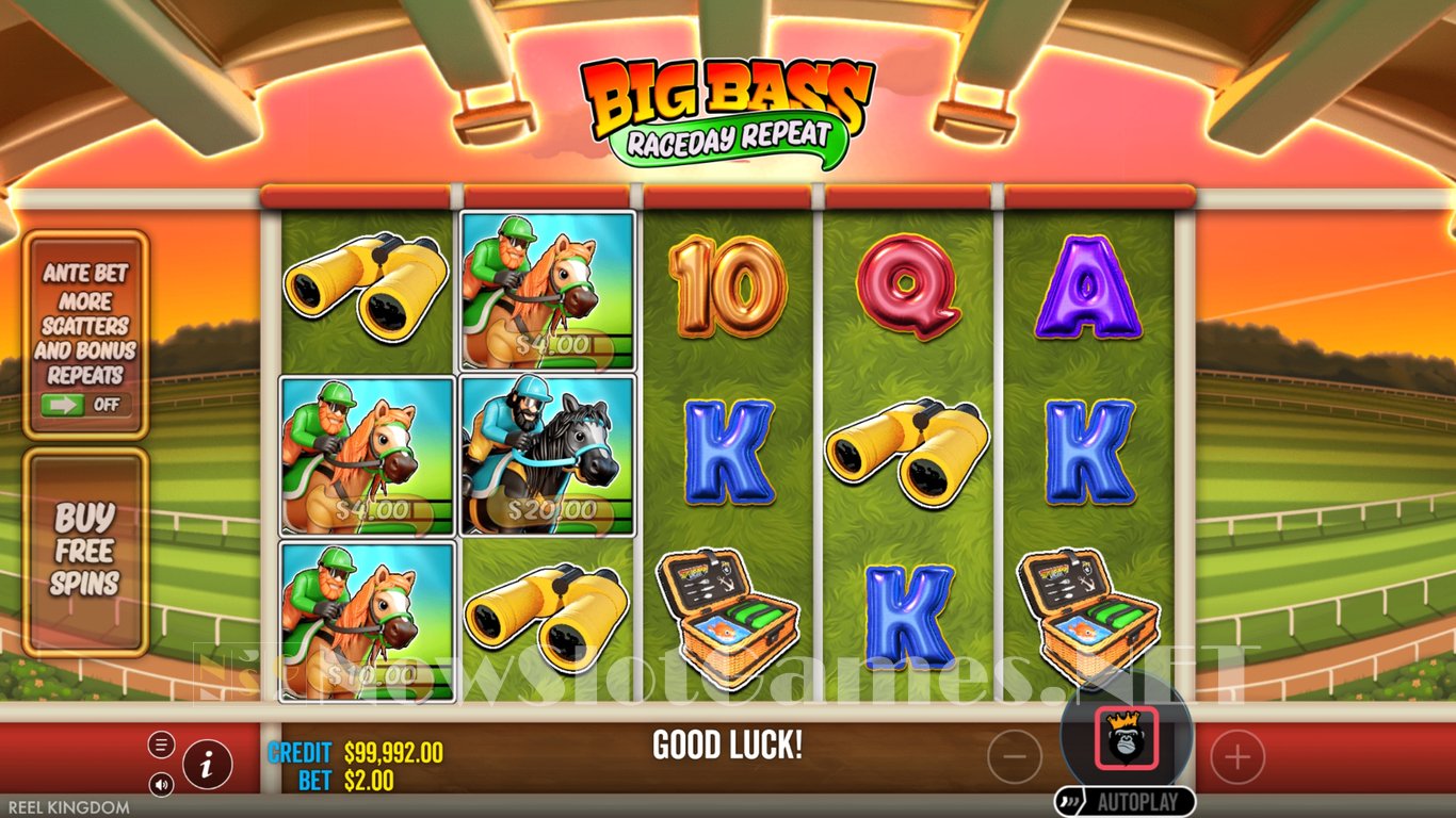Big Bass Raceday Repeat Slot Slot Image in Demo - pic. 2
