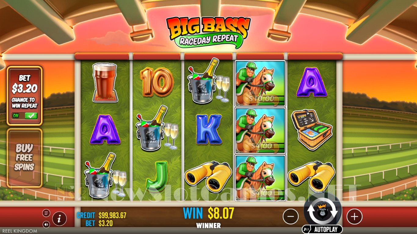 Big Bass Raceday Repeat Slot Slot Image in Demo - pic. 4