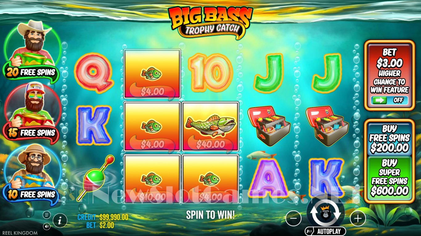 Big Bass Trophy Catch Slot Slot Image in Demo - pic. 3