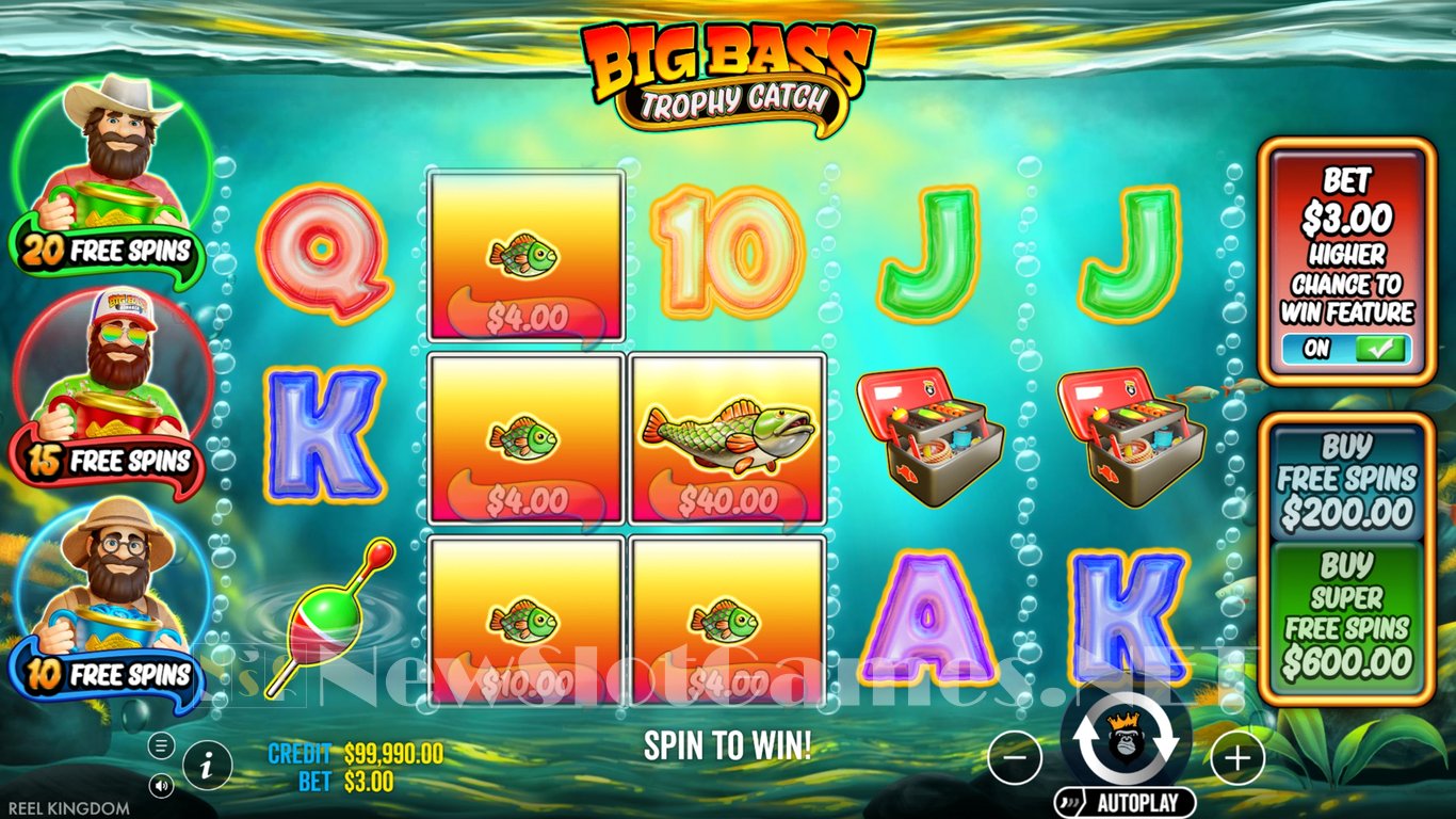 Big Bass Trophy Catch Slot Slot Image in Demo - pic. 4
