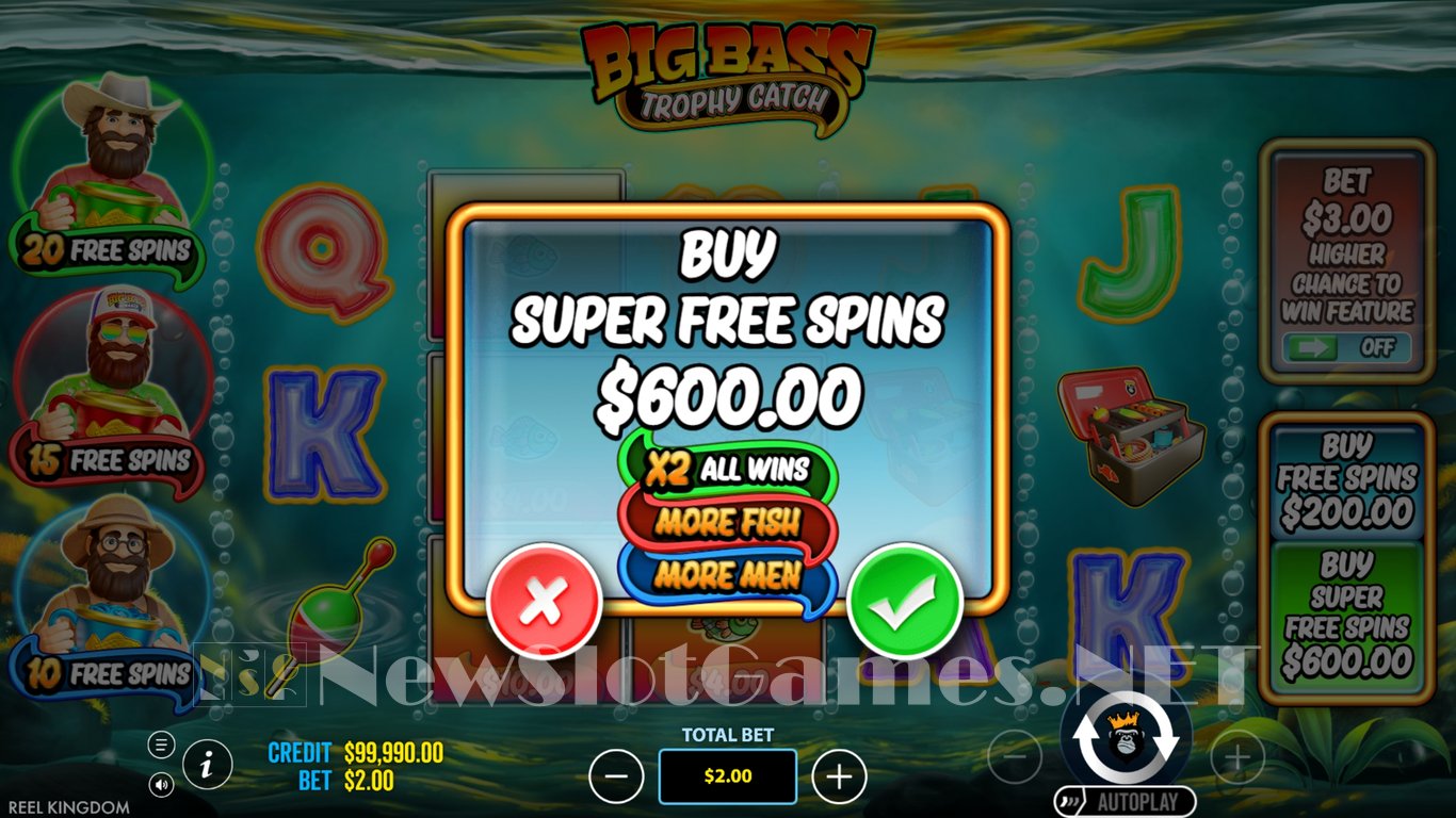 Big Bass Trophy Catch Slot Slot Image in Demo - pic. 5
